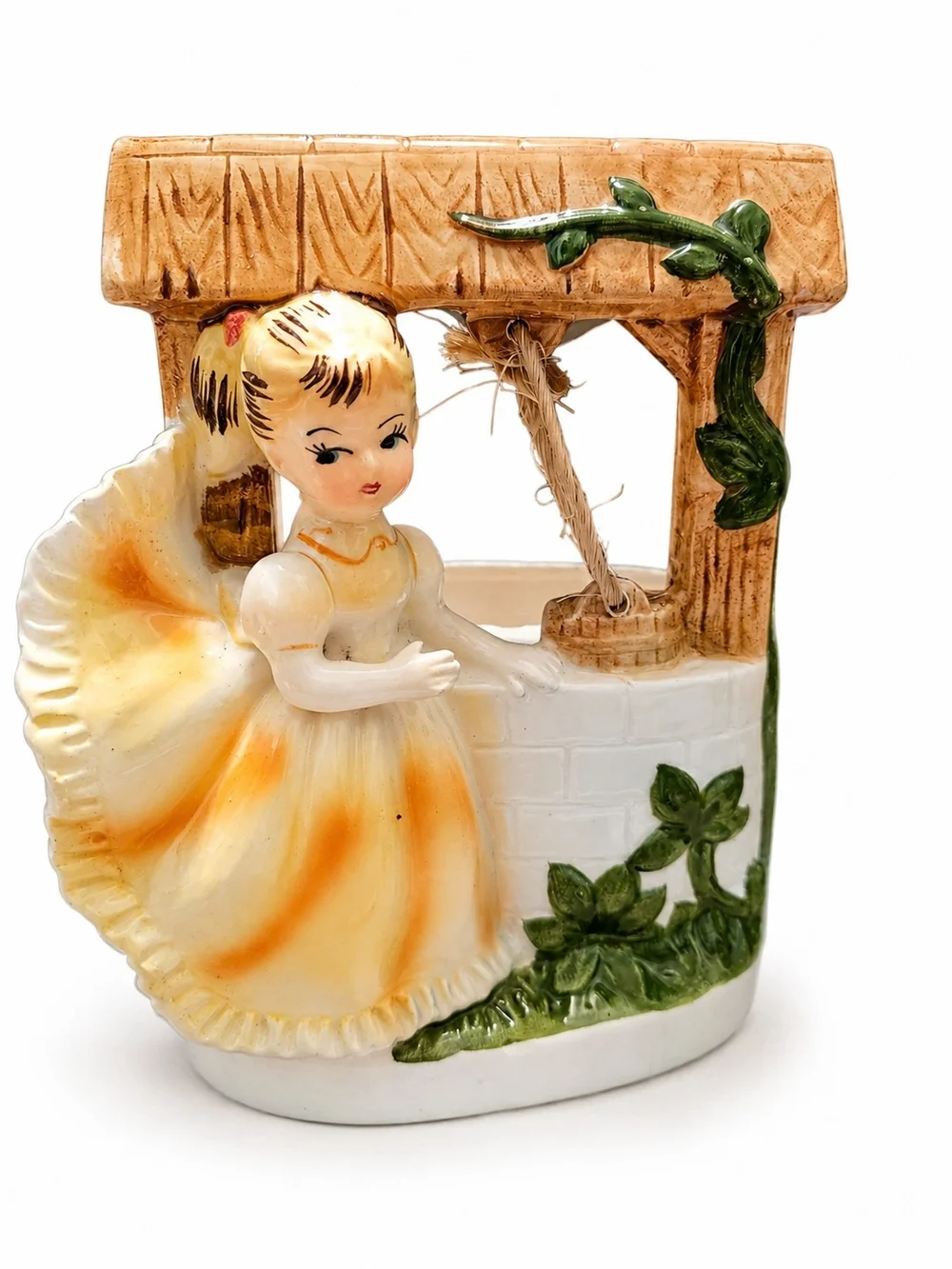 Rubens Originals Ceramic Bloomer Girl by Wishing Well - Decorative Vase Planter